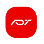 DigiCore logo icon in red with white stylized initials.